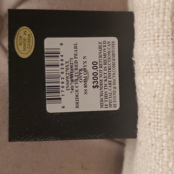 EFFY® Onyx Bead Collar Necklace in Sterling Silver - Picture 7 of 7